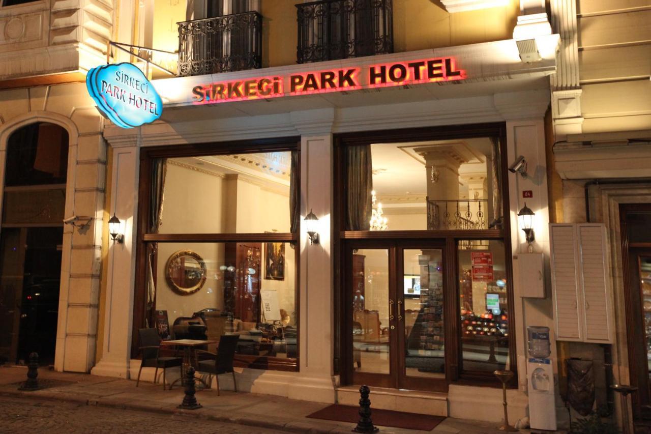 Sirkeci Park Hotel Estambul Exterior foto